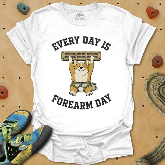 Corgi Forearm Day Tee