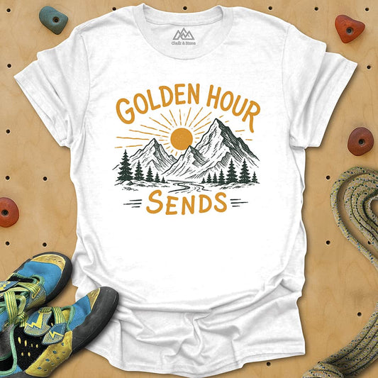 Golden Hour Sends Line Tee