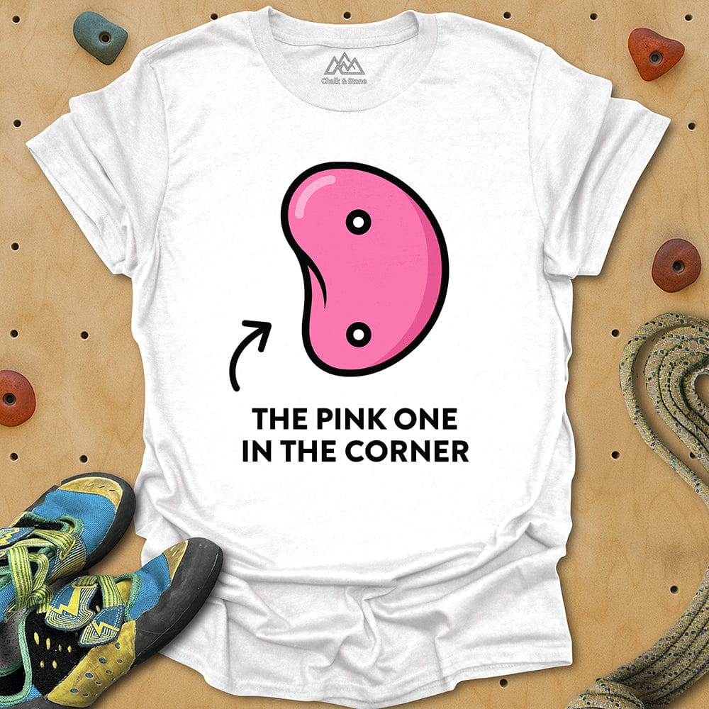 Pink One In Corner Tee