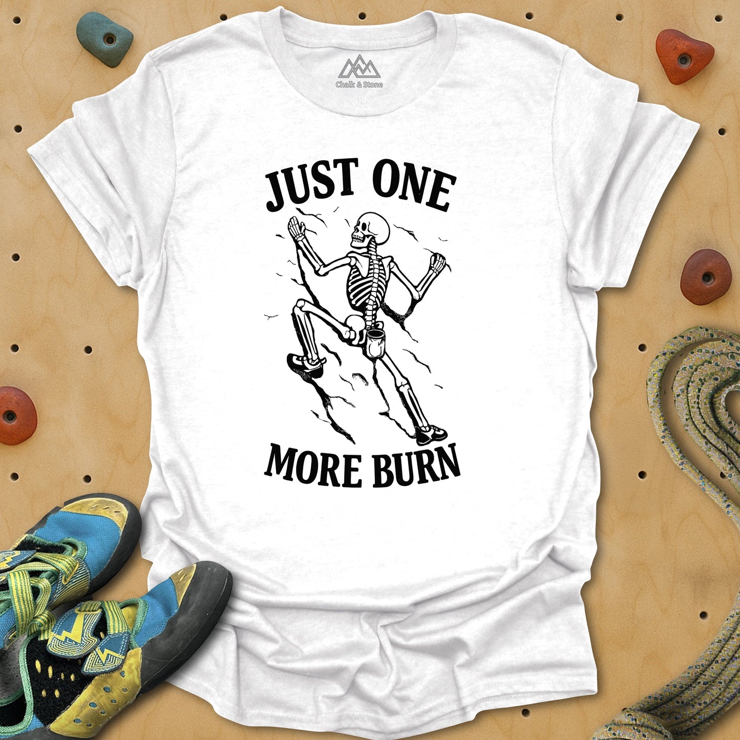 One More Burn Skeleton Tee