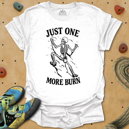One More Burn Skeleton Tee