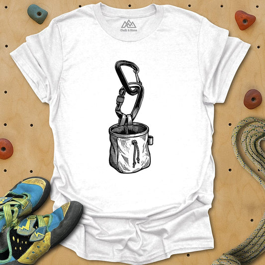 Carabinger + Chalk Bag Chain - Dark Tee