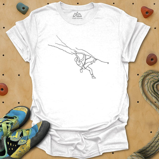 Over Hang Minimal Line Tee