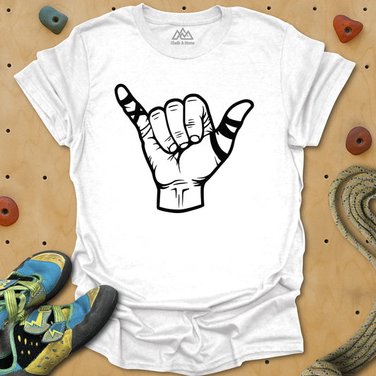 Climbing Shaka Hand Tee