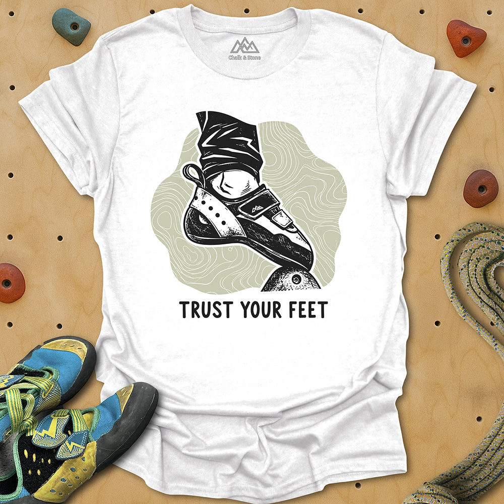Trust Feet Graphic Tee