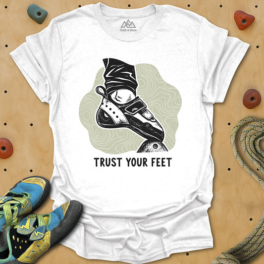 Trust Feet Graphic Tee