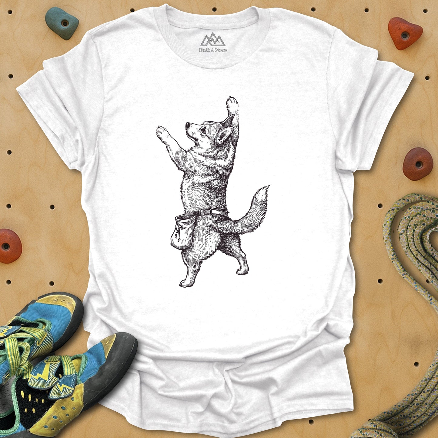 Corgi Static Climb Tee