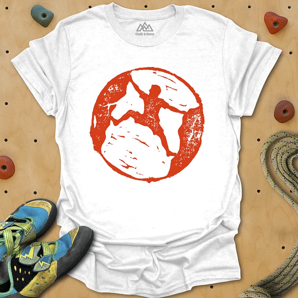 Climbing Hanko Stamp Tee