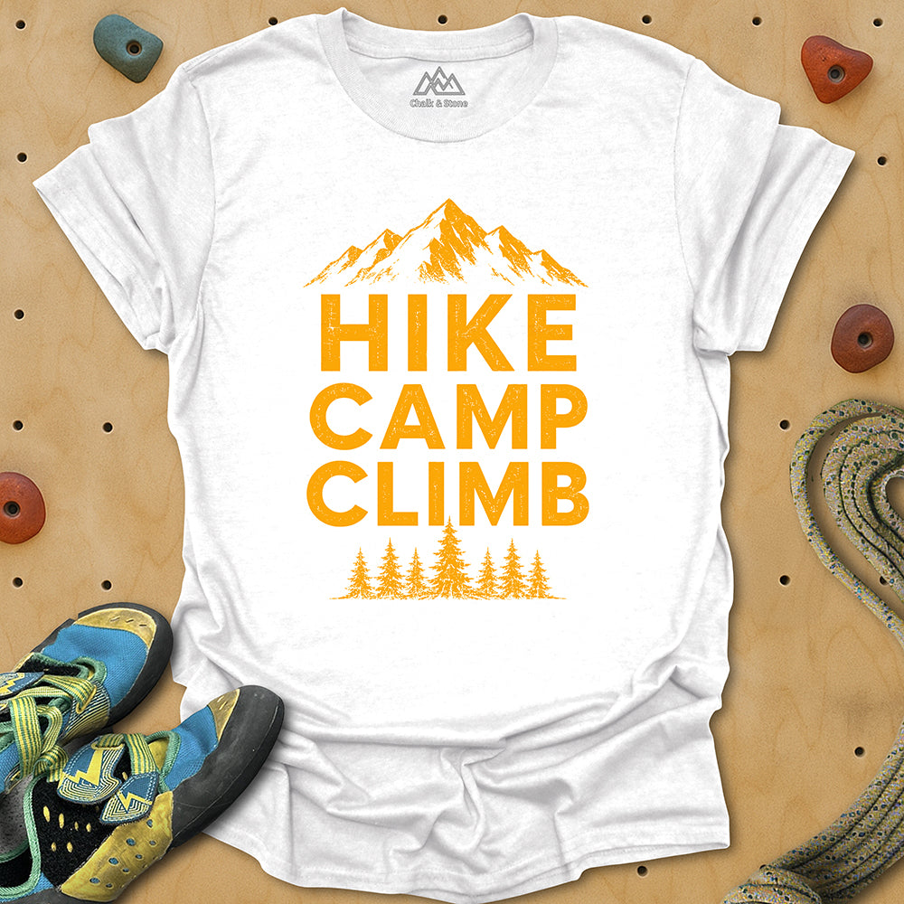 Hike Camp Climb Tee