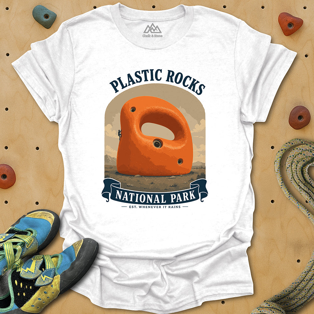 Plastic Rocks Natl Park Jug Tee