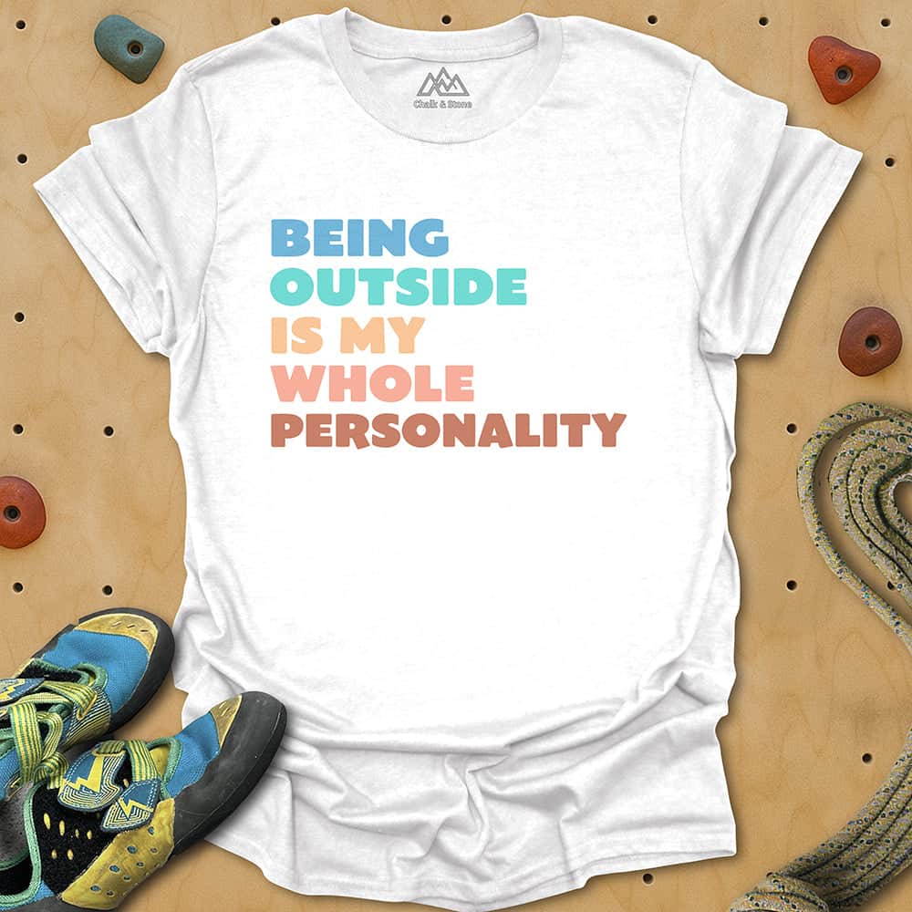 Outside Is My Personality Tee