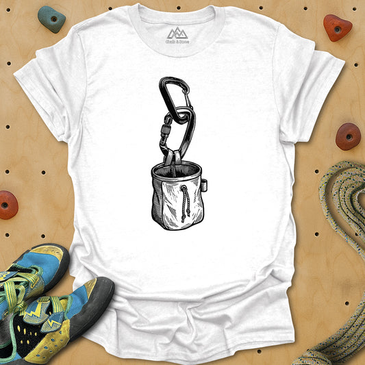 Carabinger + Chalk Bag Chain - Dark Tee