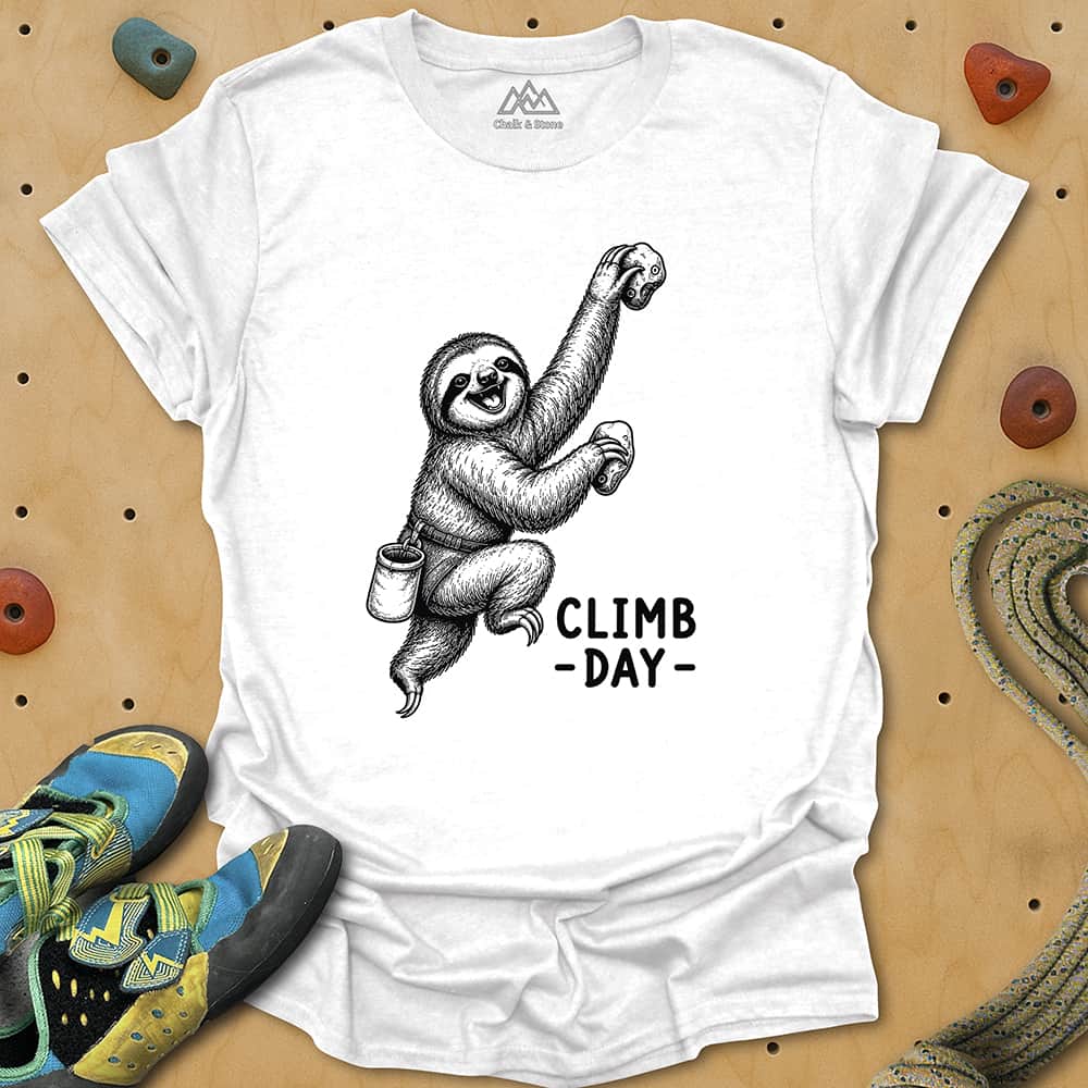Sloth Climb Day Tee