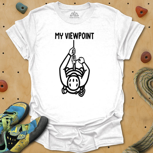 Top Down Belayer View Tee