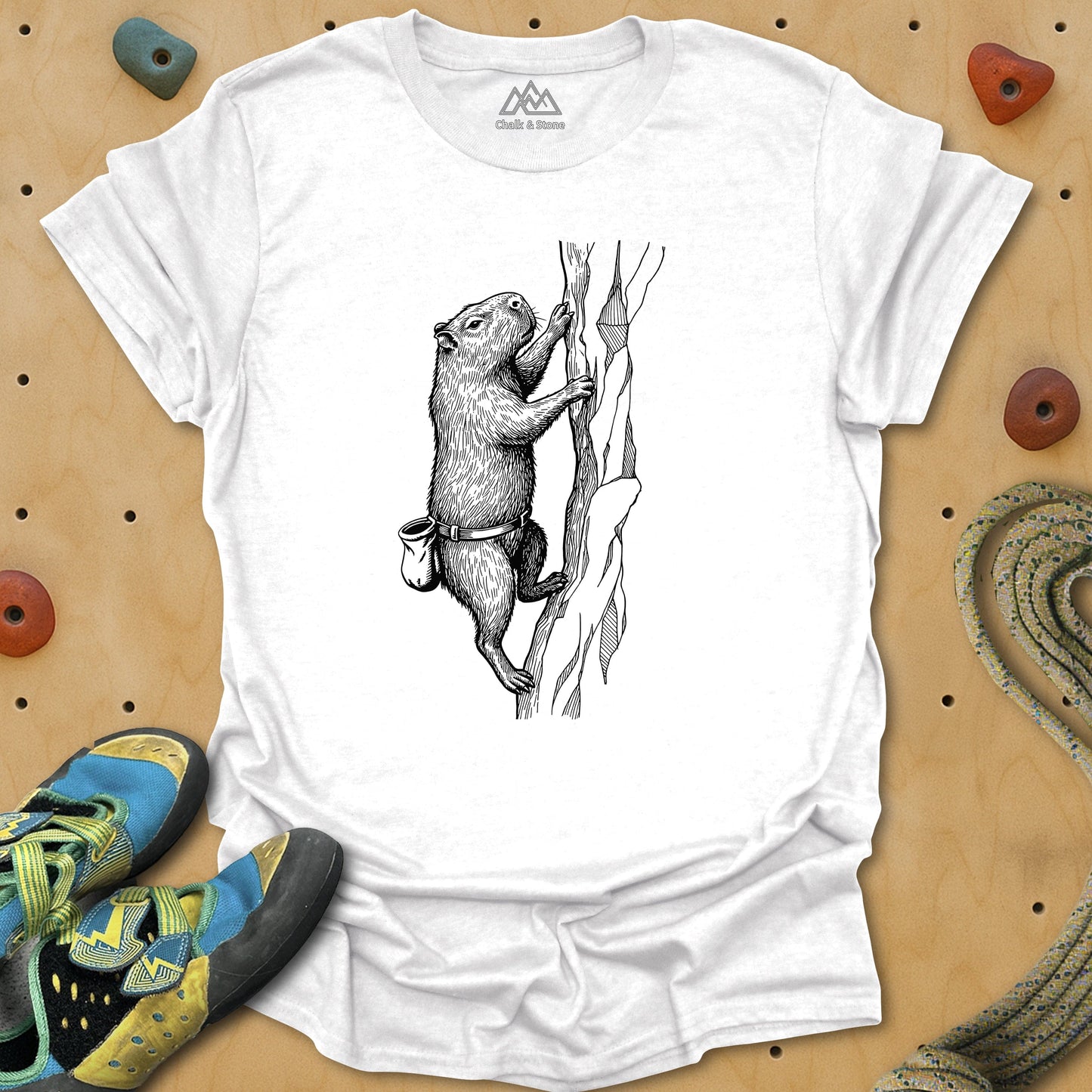Capybara Vertical Scale Tee