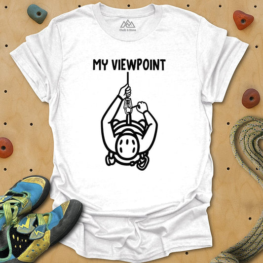 Top Down Belayer View Tee