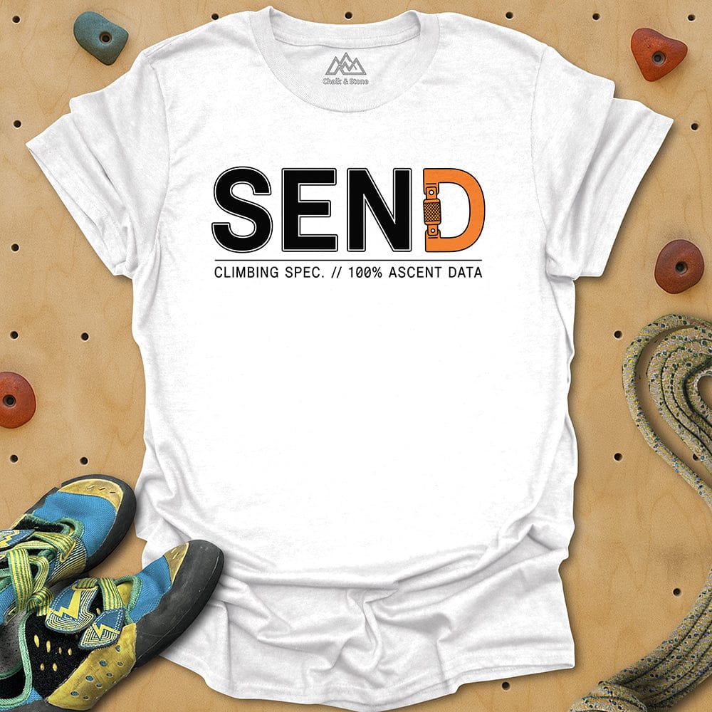 Send Climbing Spec Tee