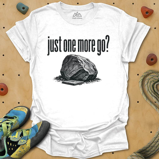 One More Go Question Tee